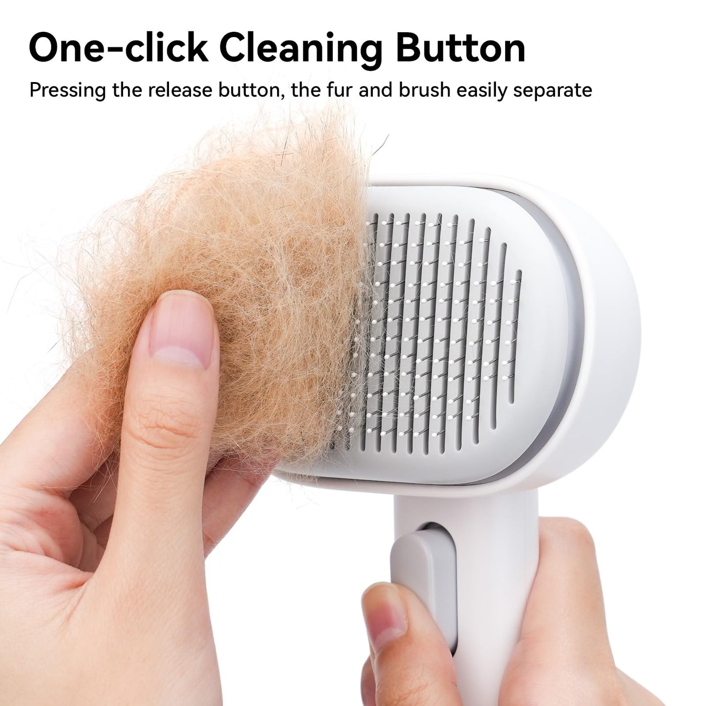 Aumuca Cat Grooming Brush for Long & Short Hair